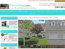 Tablet Screenshot of changebridgeliving.com